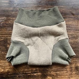 Wool diaper cover